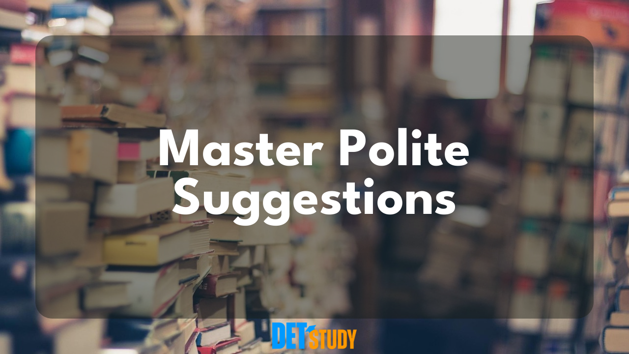 making-suggestions-in-english