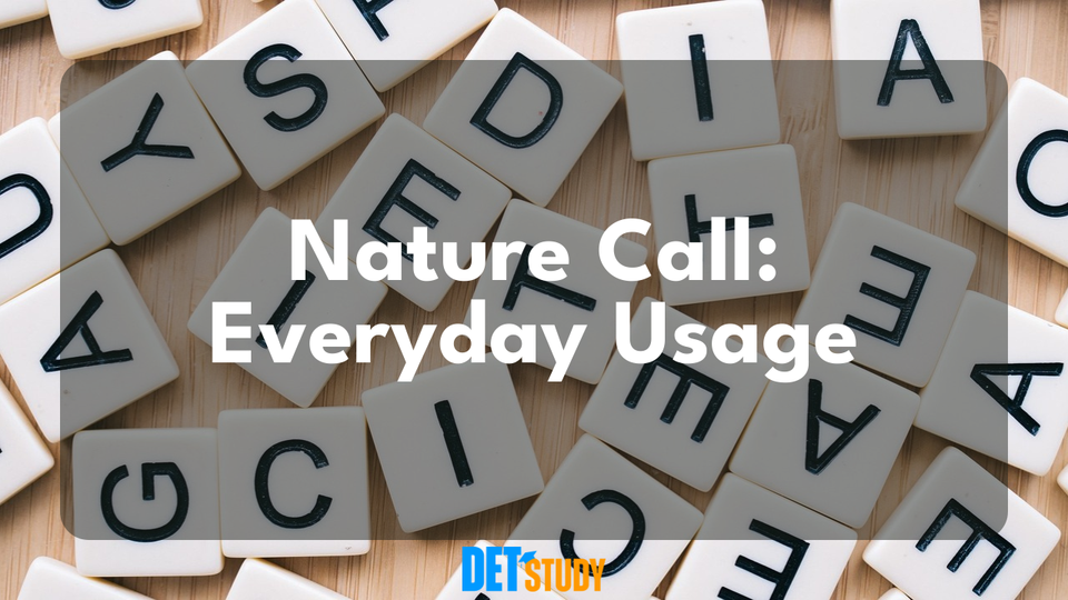 nature-call-meaning